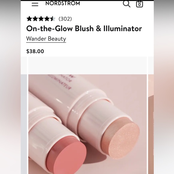 Rare Beauty Other - Wander beauty NWT On-the-Glow Blush & Illuminator highlighter